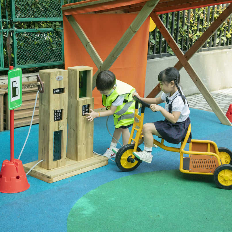 CLASSIC WORLD EDU Kuro kolonėlė – automobilių degalinė / įkrovimo stotelė