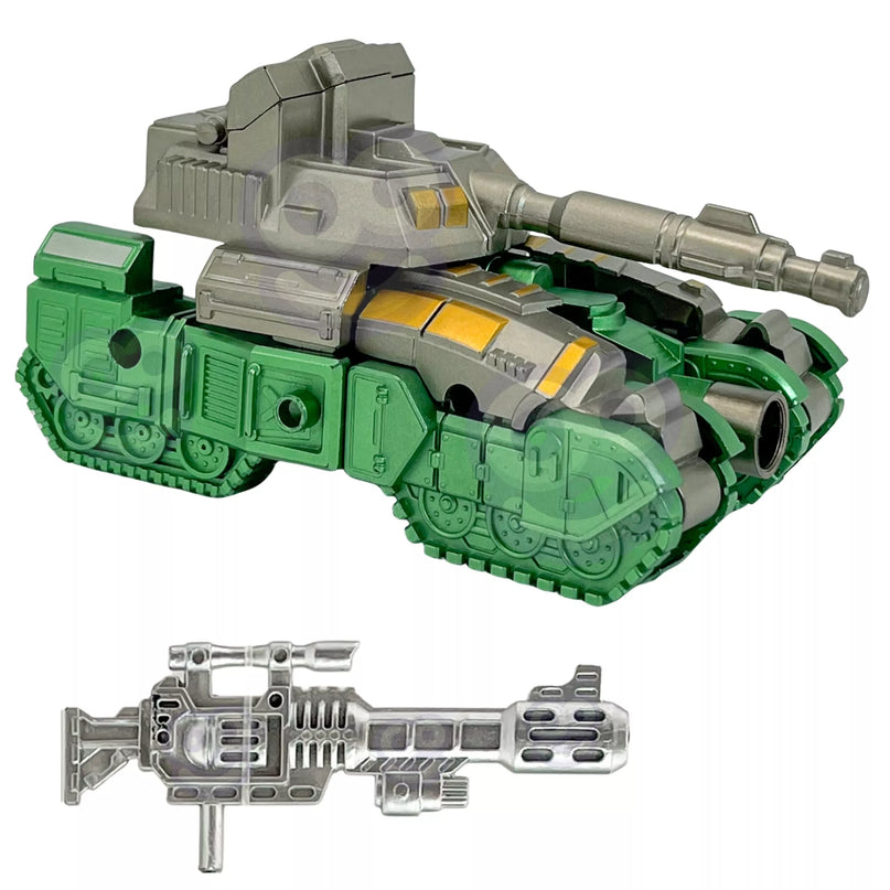 WOOPIE transformuojantis robotas SILVER BLADE 2in1 tankas