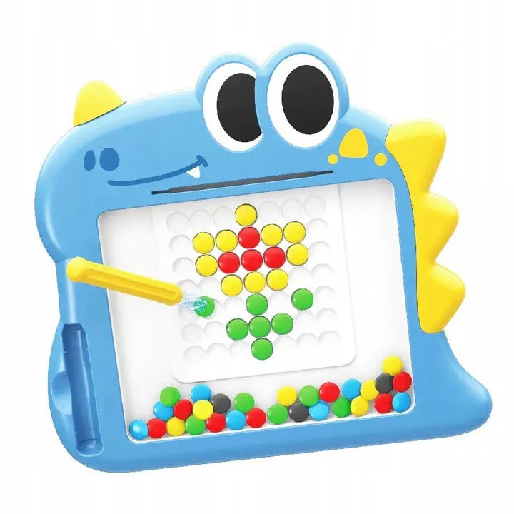 WOOPIE Magnetinė lenta vaikams Montessori „MagPad Dinozauras“