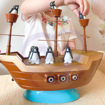 WOOPIE Arkadinis žaidimas „Pingvino piratų laivas“