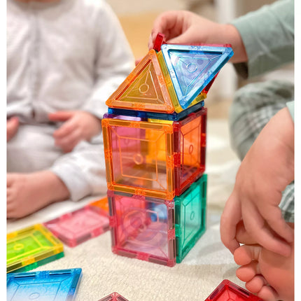 WOOPIE 3D Montessori magnetinės konstravimo kaladėlės