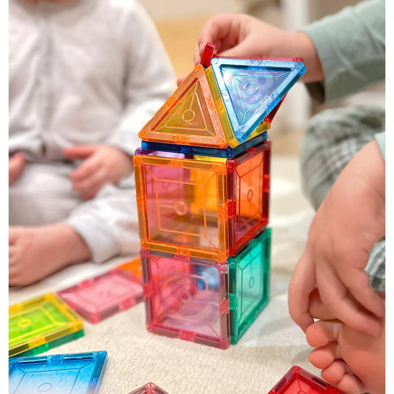 WOOPIE 3D Montessori magnetinės konstravimo kaladėlės