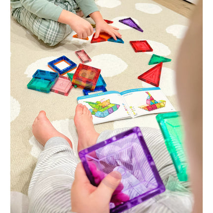 WOOPIE 3D Montessori magnetinės konstravimo kaladėlės