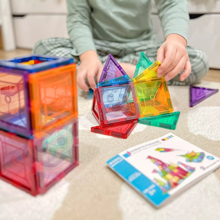 WOOPIE 3D Montessori magnetinės konstravimo kaladėlės
