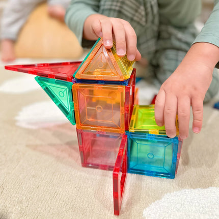WOOPIE 3D Montessori magnetinės konstravimo kaladėlės