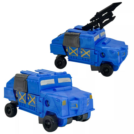 WOOPIE transformuojantis robotas 2in1 kovinė transporto priemonė