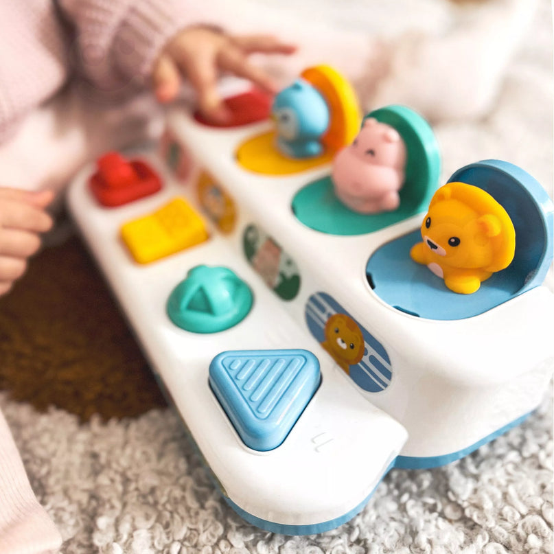 WOOPIE BABY Edukacinis žaislas „Iššokantys gyvūnai“