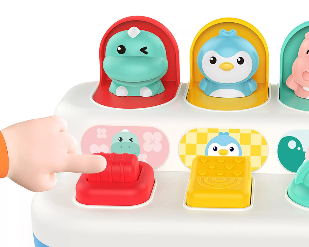 WOOPIE BABY Edukacinis žaislas „Iššokantys gyvūnai“