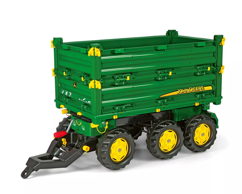 Rolly Toys triašė savivartė priekaba „Mega Trailer“ John Deere
