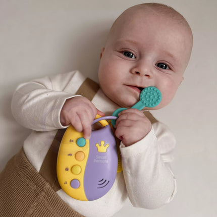 WOOPIE BABY interaktyvūs automobilių rakteliai su nuotoliniu valdymu – 2 viename kramtymui