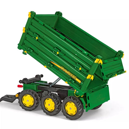 Rolly Toys triašė savivartė priekaba „Mega Trailer“ John Deere