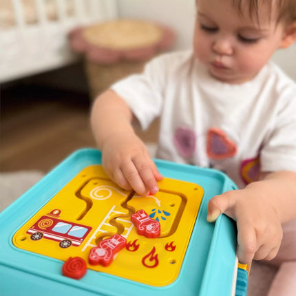 WOOPIE BABY daugiafunkcis Montessori veiklos kubas 6in1