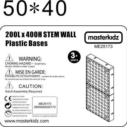MASTERKIDZ STEM mokomoji sieninė lenta 40×20 cm (be montavimo panelės)
