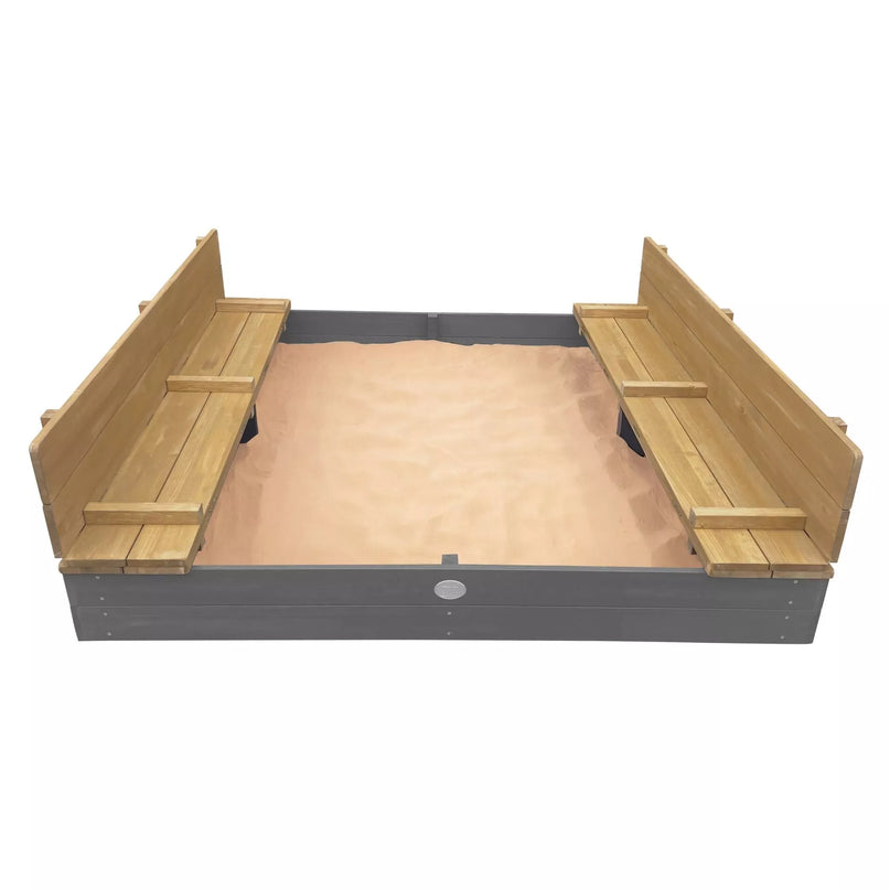 AXI „Ella“ XXL smėlio dėžė – 150 x 150 cm, pilkos spalvos