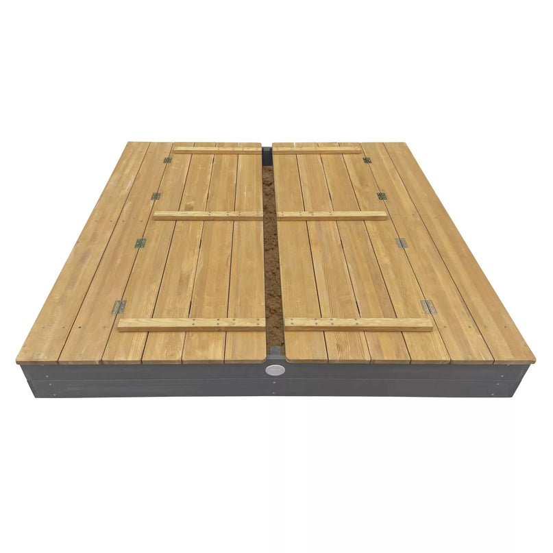 AXI „Ella“ XXL smėlio dėžė – 150 x 150 cm, pilkos spalvos
