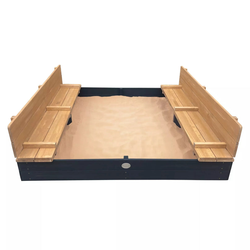 AXI „Ella“ XXL smėlio dėžė – antracito spalvos, 150 x 150 cm