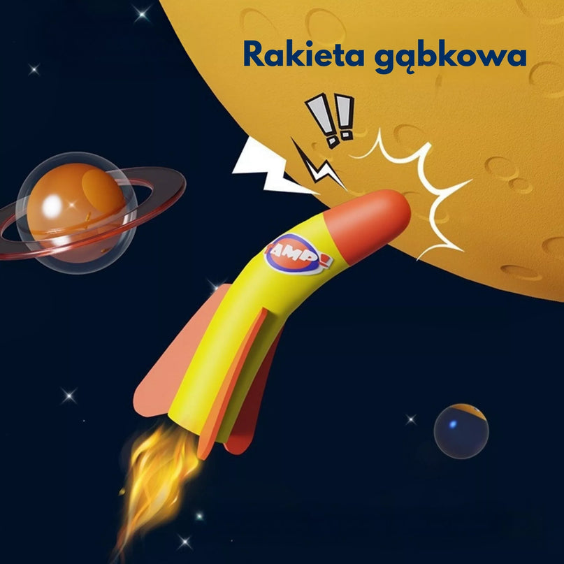Woopie dviguba putų raketų paleidimo stotis su šviečiančiomis raketomis