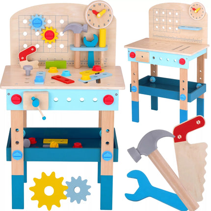 TOOKY TOY Medinis „Pasidaryk pats“ stalas