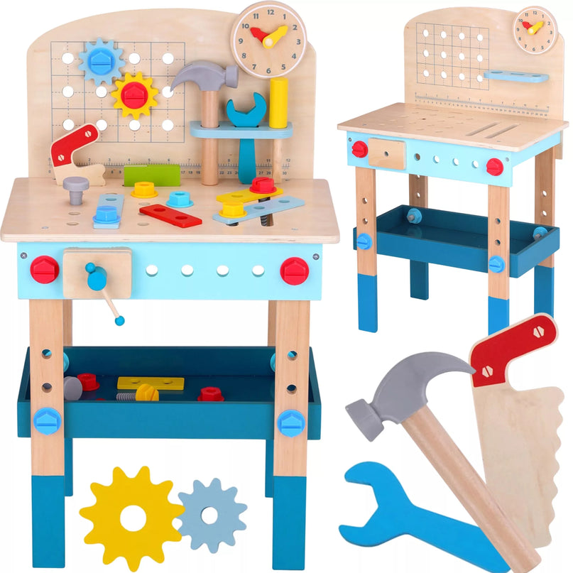 TOOKY TOY Medinis „Pasidaryk pats“ stalas