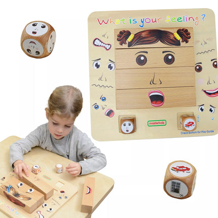 Montessori žaidimas – emocijų mokymasis
