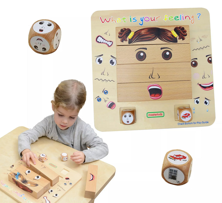 Montessori žaidimas – emocijų mokymasis