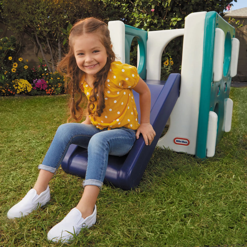 LITTLE TIKES „Monkey Grove“ žaidimų aikštelė mažyliams – mėlyna ir žalia