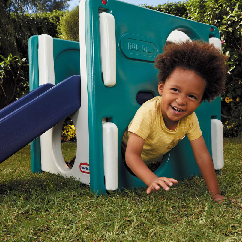 LITTLE TIKES „Monkey Grove“ žaidimų aikštelė mažyliams – mėlyna ir žalia