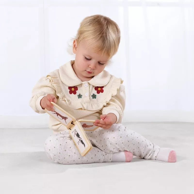 WOOPIE ŽALIA dėžutė XXL Montessori edukacinė 6 viename sensorinė dėžutė 7–8 mėn.