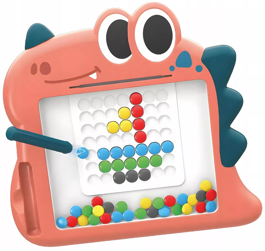 WOOPIE magnetinė lenta vaikams Montessori MagPad dinozauras