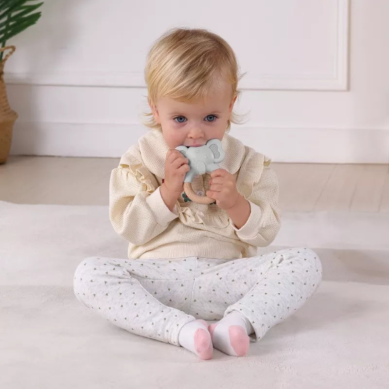 WOOPIE GREEN Box XXL – Montessori edukacinė 6-in-1 sensorinė dėžė, skirta 5–6 mėn. kūdikiams.