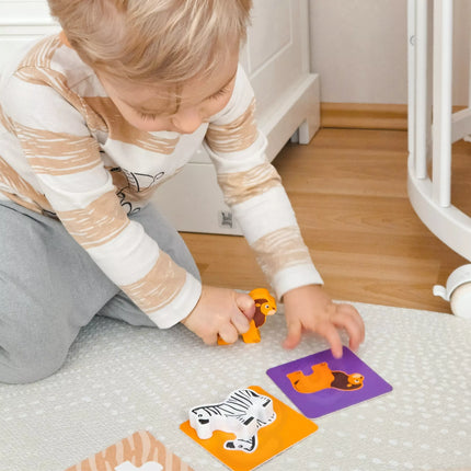 WOOPIE GREEN Box XXL – Montessori edukacinė 7-in-1 sensorinė dėžė, skirta 31–36 mėnesių vaikams.