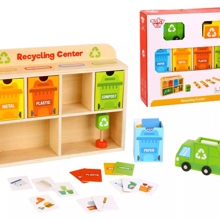 TOOKY TOY medinis rūšiavimo centras – edukacinis rūšiuoklis