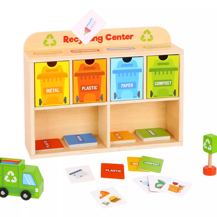 TOOKY TOY medinis rūšiavimo centras – edukacinis rūšiuoklis
