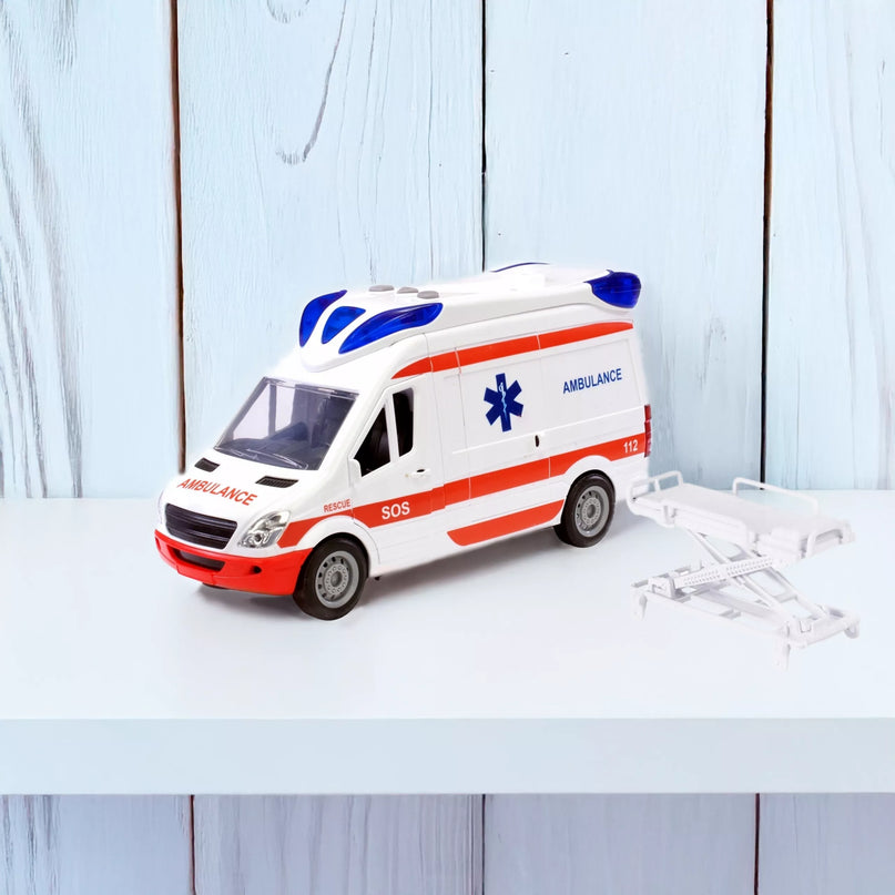 WOOPIE avarinis greitosios pagalbos neštuvas rinkinyje + garso ir šviesos signalai