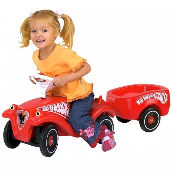 BIG raudona priekaba „Bobby Car Trailer“