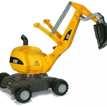 Rolly Žaislai RollyDigger CAT – Ekskavatorius Rotary Ride Geltona