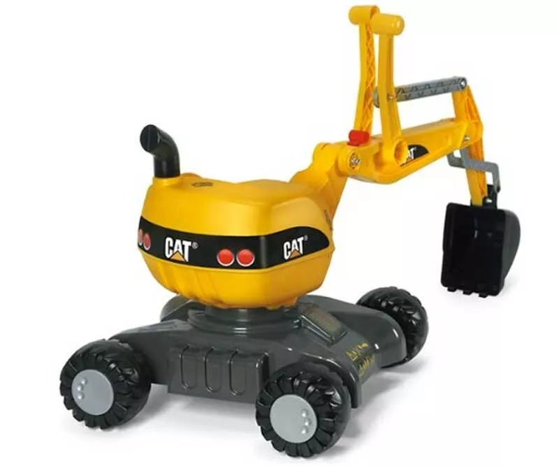 Rolly Žaislai RollyDigger CAT – Ekskavatorius Rotary Ride Geltona