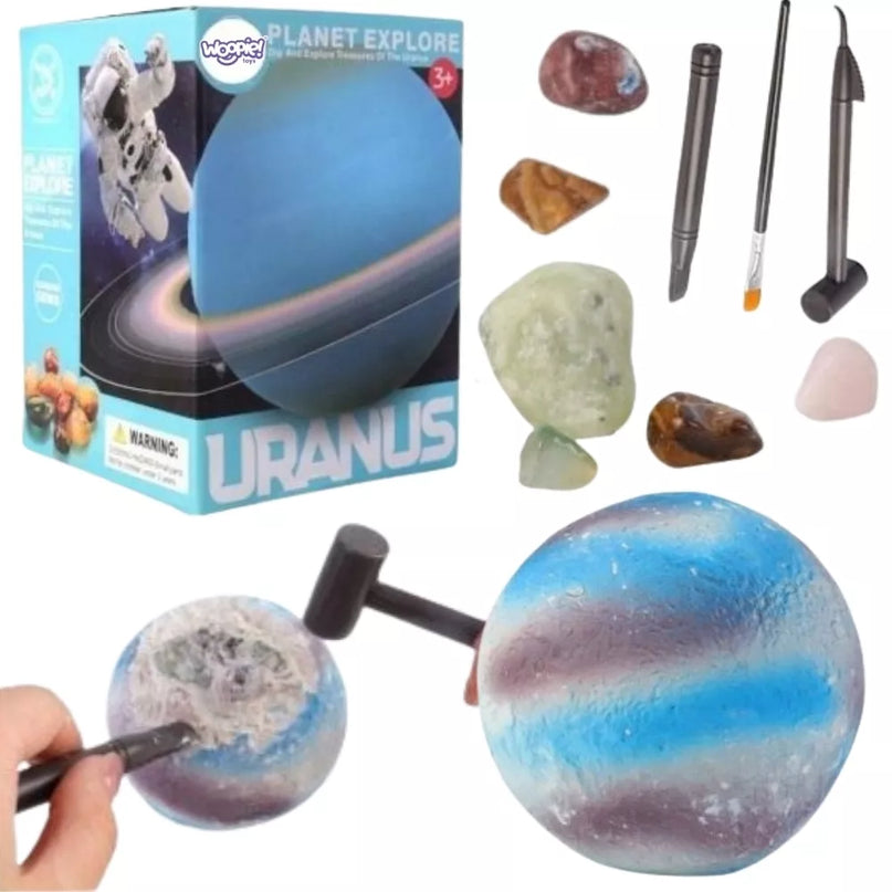 WOOPIE eksperimentinis rinkinys Mineralų kasykla Urano planeta