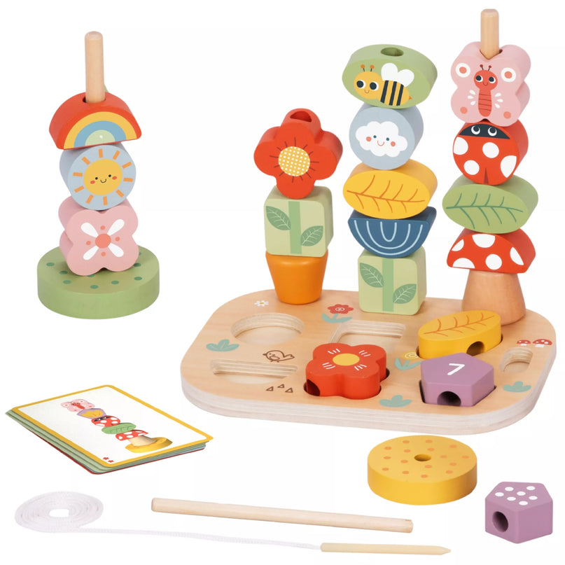 TOOKY TOY edukacinė dėžutė 5in1 Magiškas sodas Montessori