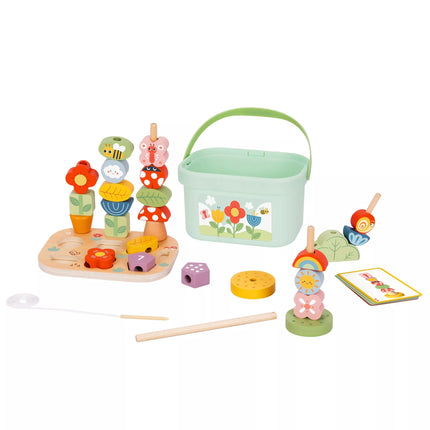 TOOKY TOY edukacinė dėžutė 5in1 Magiškas sodas Montessori