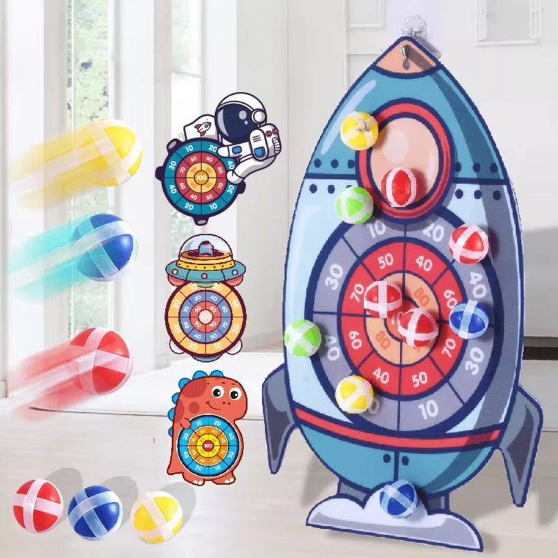 WOOPIE Velcro smiginio raketinis arkadinis žaidimas