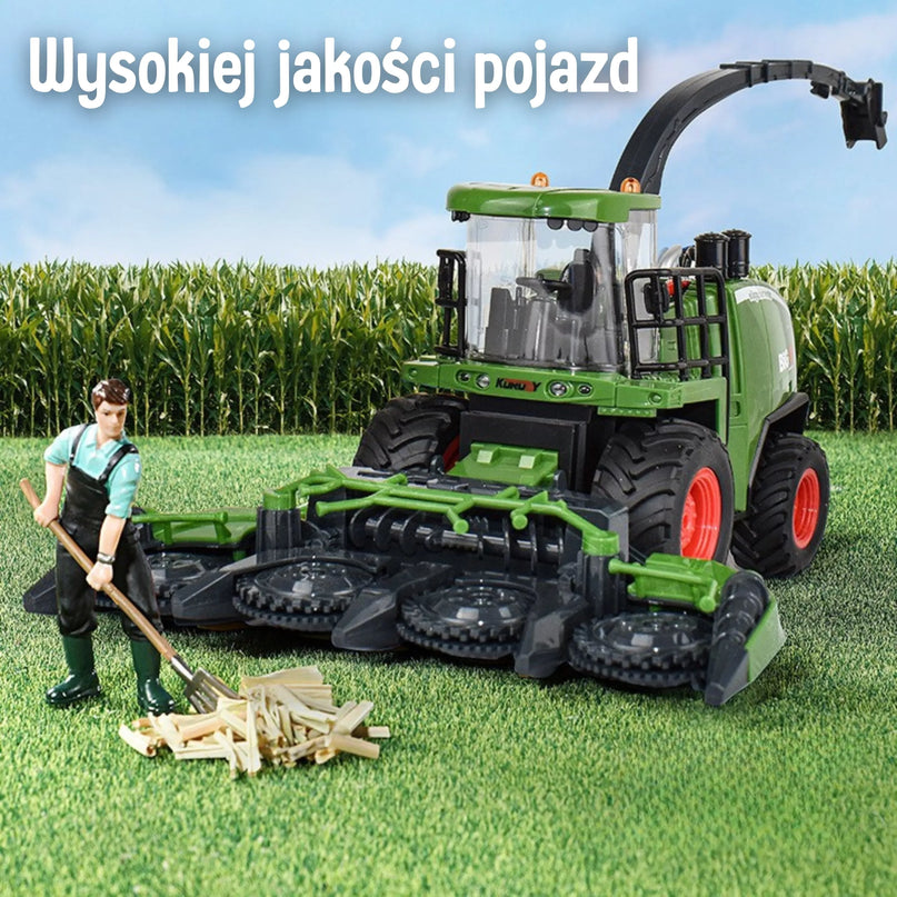 WOOPIE Kombainas nuotoliu valdomas Žalias komplektas