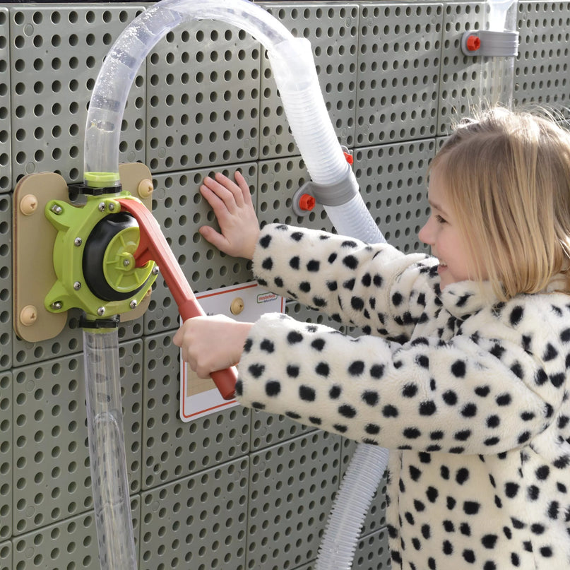 Masterkidz hidraulinė vandens pompa – dar daugiau veiksmo STEM vamzdžių sistemai