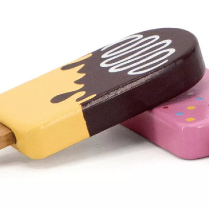 VIGA medinių ledų rinkinys su stovu (6 vnt.)
