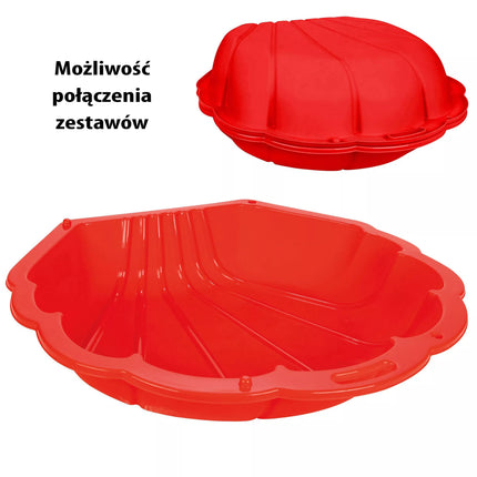 Woopie „SHELL“ smėlio dėžė–baseinas 3in1