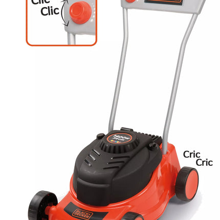 Smoby Black&Decker vaikiška žoliapjovė su garsu