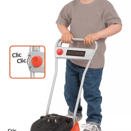 Smoby Black&Decker vaikiška žoliapjovė su garsu