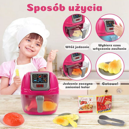 WOOPIE oro gruzdintuvė Interaktyvi gruzdintuvė mažiems virėjams