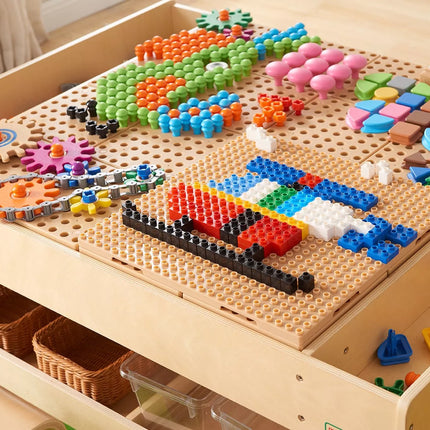 Masterkidz Buildable Base Plate – statybinių kaladėlių pagrindo plokštė STEM sienai