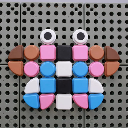 Masterkidz laisvai stovinti dvipusė STEM lenta „House“